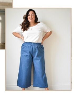 Harly Jae Aura Pants in Denim Size S